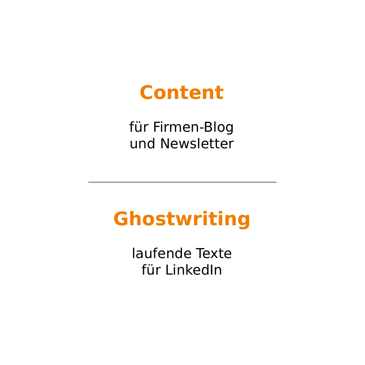 Leistungen von Upfox Marketing - Werbetexte für EPU und KMU, Text für den Beitrag "Blog und Newsletter": Content für Firmen-Blog und Newsletter; Ghostwriting - laufende Texte für LinkedIn