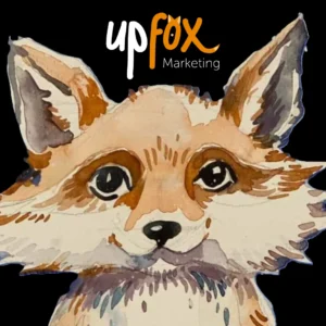 Gemaltes Bild von einem Fuchs für die Homepage von Upfox Marketing - Texte für mehr Erfolg durch Strategie; Credits: Inna Tumarkin