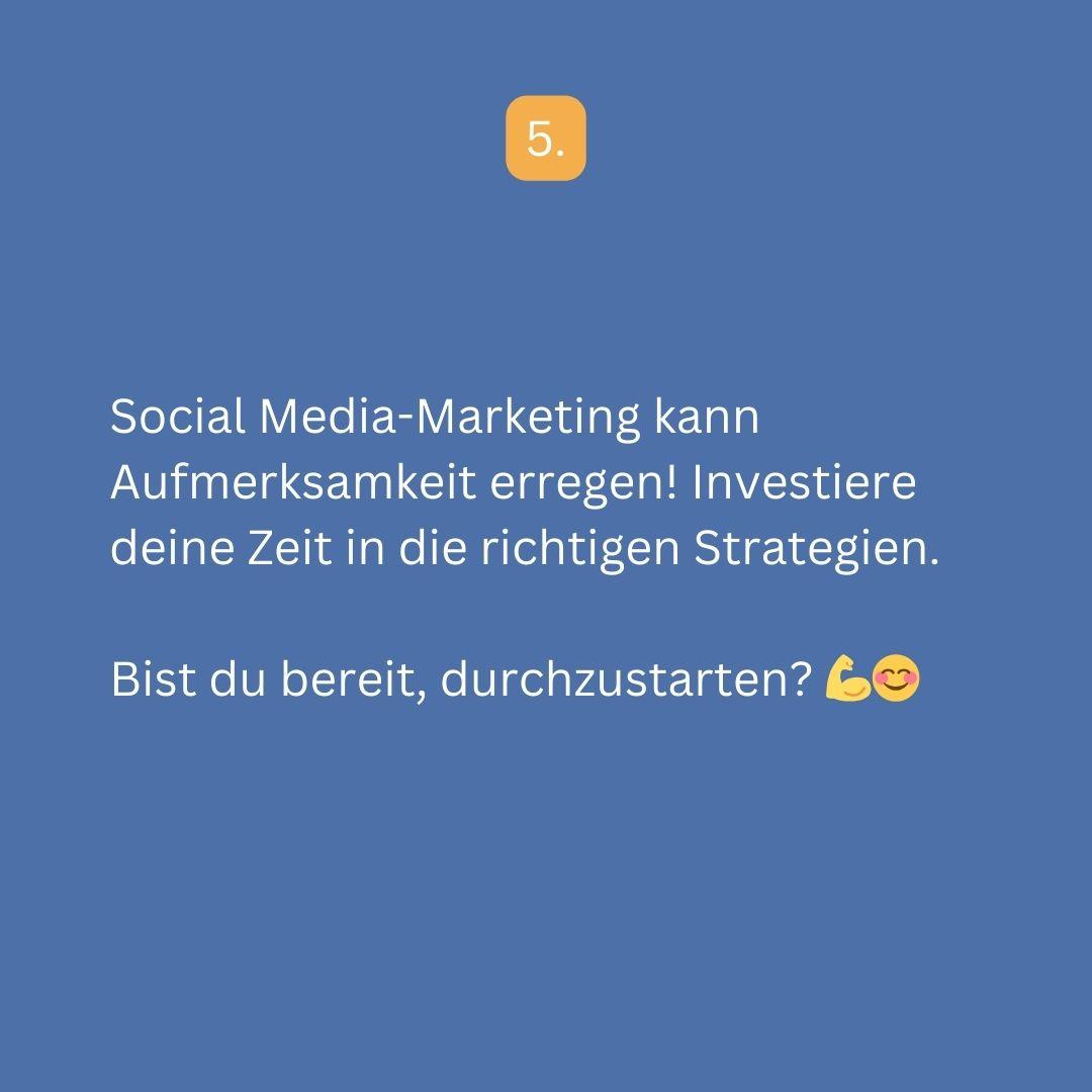 Post zum Thema Social Media-Marketing, Slide 5